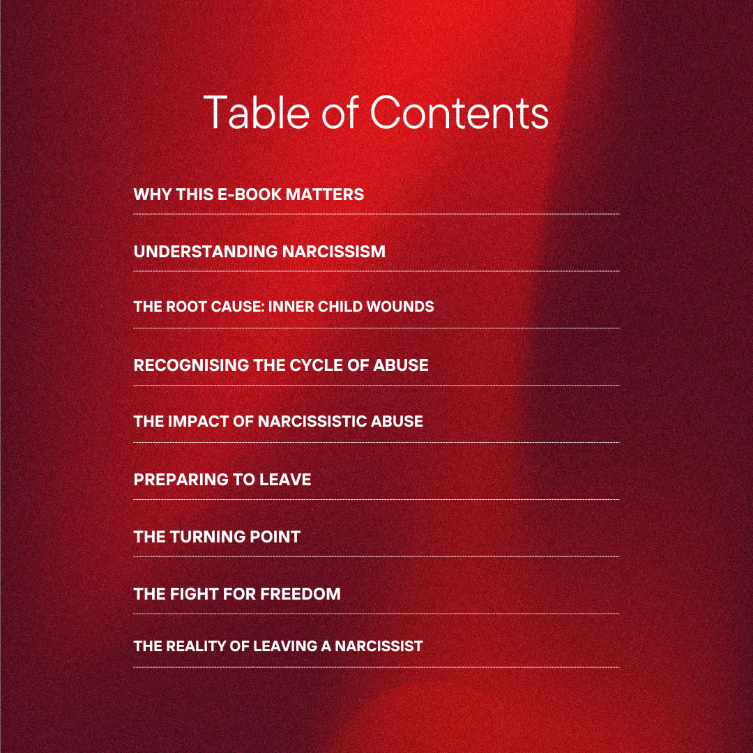 The Narcissistic Relationship Explained E-Book